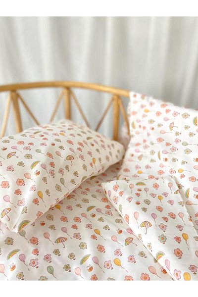 Zezig Doodle Regular Baby Duvet Cover Set