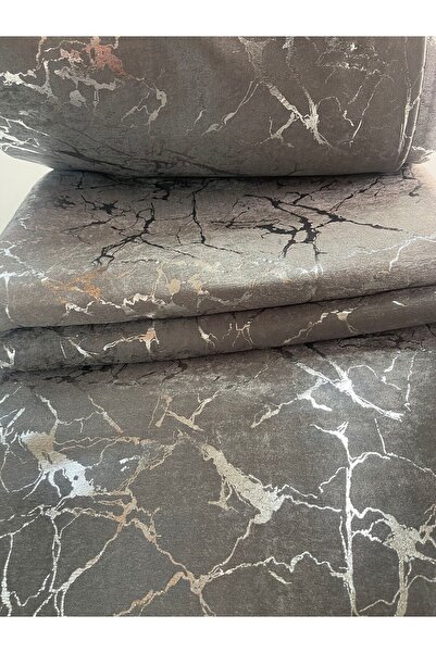 Tekstilsa Диванний чохол Нова мода Темно-сірий фон Срібний декор з позолотою Декоративний чохол з губчастою підкладкою