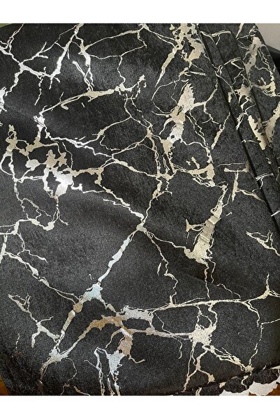 Tekstilsa Husa de canapea pentru fotoliu New Fashion Folie argintie Decorativa Neagra Husa de canapea din burete 1buc