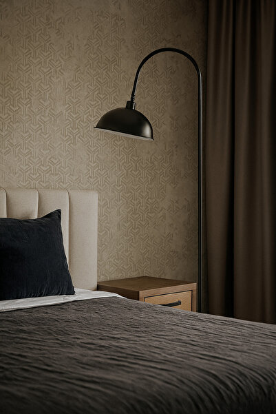 ARTILED Siyah Lambader Hareketli Başlık Modern Dekoratif Metal Oturma Odası Çalışma Odası Lambası