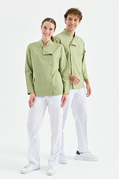 MyChef 2001 Çift Düğmeli Kadın Şef Kıyafeti