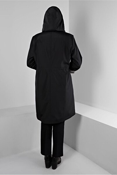 Alvina PADDY SHOULDERED HOODED TRENCKOT 10696