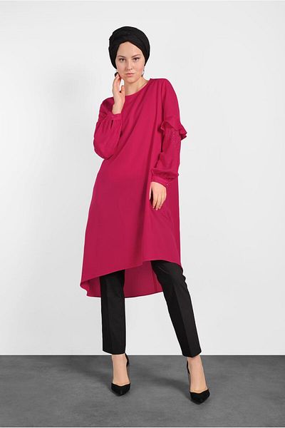 Alvina Stone Detail Tunic with Arms 4858