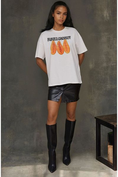 Hiccup Oversize Printed Cotton T-Shirt