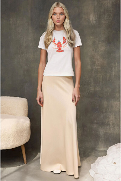 Hiccup Γυναικείο μπλουζάκι με κοντό μανίκι με στάμπα μπροστά από βαμβάκι