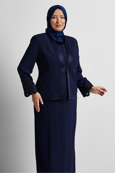 Alvina Stone Large Size Dress Suit 30529