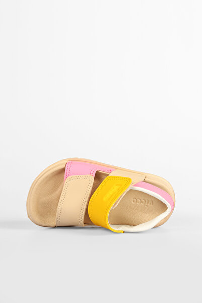 Vicco Krixi Model Baby Girl and Kids Sandals Beige