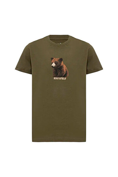 ROUTEFIELD Treykids Unisex Çocuk Yeşil Tişört UNISEX ÇOCUK T-SHIRT RFKTREY24