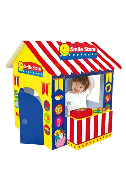 CARBOY Magazin din carton de construit, cu accesorii, joc de rol, Smile Store