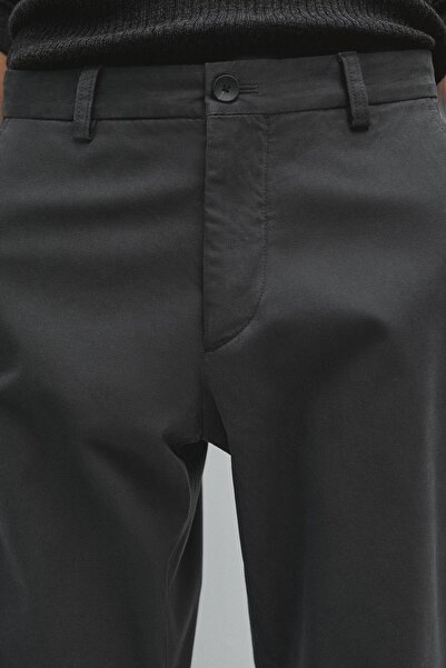 Massimo Dutti Slim fit dokulu pantolon