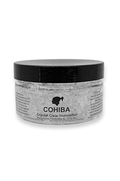 COHİBA Kristal Jel Nemlendirici Kavanoz 100g – %70 Nem Oranı
