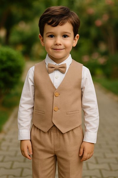Çelix Kids Boy's London Vest Suit