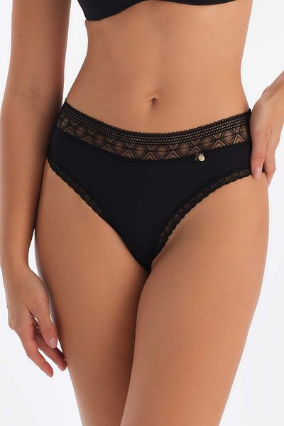 Dagi Black Micro Polyamide 2-Piece Brief