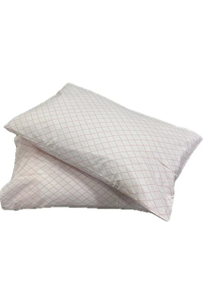 Clasy Ranforce 2 калъфки за възглавници с розови ивици, розов цвят