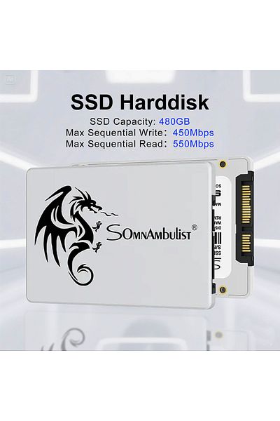 Choice 480gb SomnAmbulist SSD 2.5 for Laptop Desktop Solid State Drive Sata3