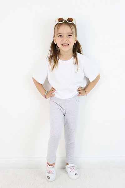 MiaBaby Basic Girl's Leggings 100% Cotton 6 Months 5 Years