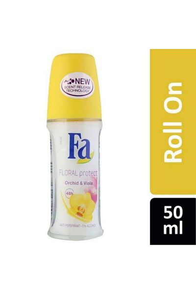 Fa Floral & Protect Roll-On Deodorant 2 x 50ml – Long-Lasting Freshness