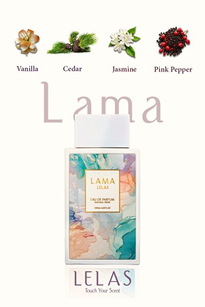 Lelas 818 Lama 85 ml Edp – Oryantal Vanilya Kadın Parfümü
