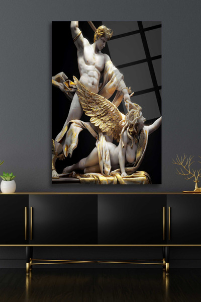HMDS CONCEPT Medusa ve Perseus, Mitoloji, Cam Tablo 19