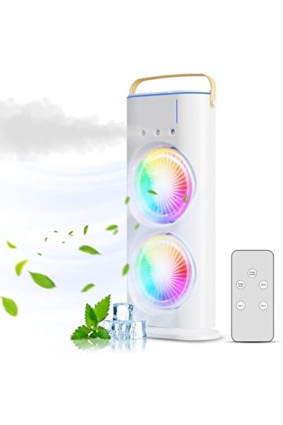 Labymos Dual Head Tower Fan with Control Humidifier