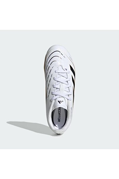adidas Ji1124 Predator League Fg/Mg J Kids Football Boots White