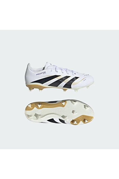 adidas Ji1124 Predator League Fg/Mg J Kids Football Boots White