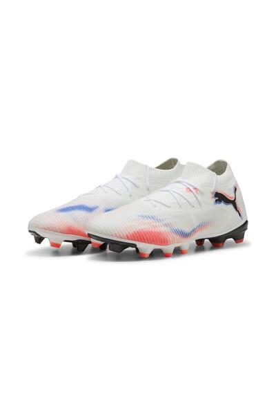 Puma 10859301 Future 8 Match Fg/Ag Unisex Football Boots White
