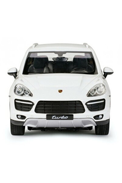 Rastar Porsche Cayenne Turbo bílé auto na dálkové ovládání v měřítku 1:14
