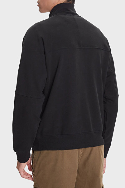 BOSS Pamuklu Regular Fit Yarım Fermuarlı Dik Yaka Logolu Sweat Erkek SWEAT 50545753 001