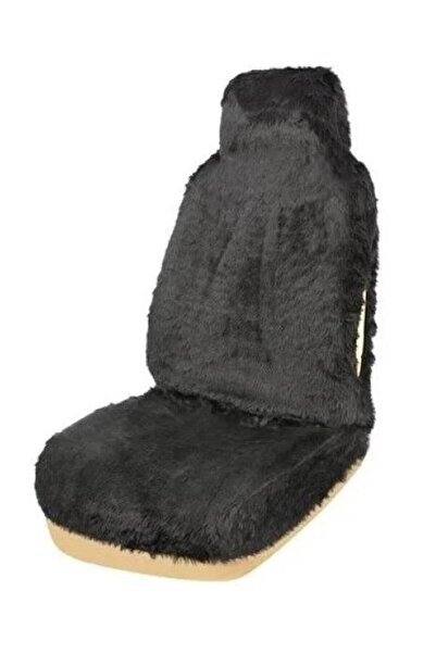 Bottari Husă pentru scaun auto, blăniță, 12140BT, universală, din pluș, neagră