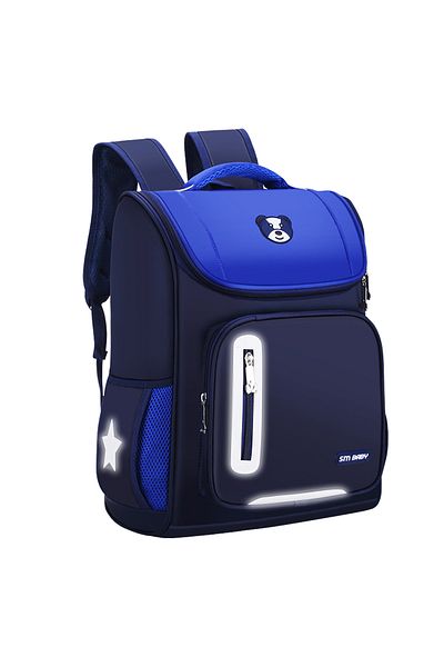 XinXu Teenage backpack, Xinxu, reflective, waterproof, Large capacity, 1 compartment,, Blue