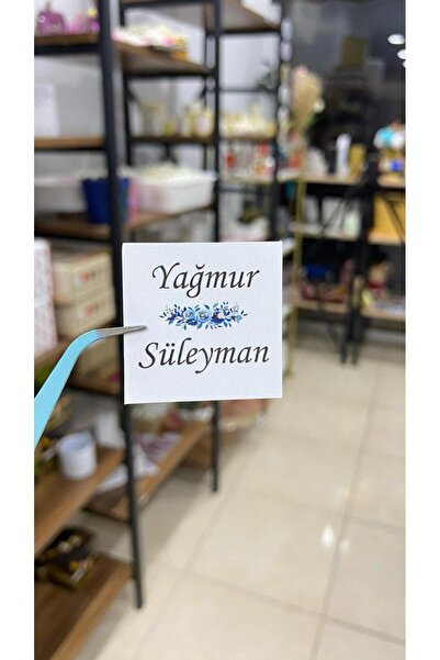 ButikSosyetik الوعد، الحنة، الخطوبة، ملصق الشوكولاتة 3,5x3,5 سم 88 قطعة -