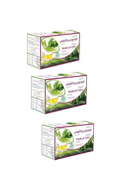 FLOWER VIOLA Parsley and Celery Drink 3 Pieces