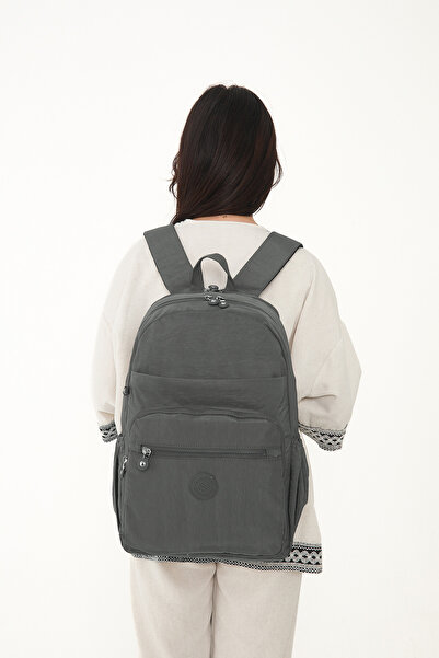 çkn sedat çakan çanta & fular & aksesuar Water Resistant Fabric Multi Compartment Backpack (School,Briefcase,Computer,Laptop Bag)