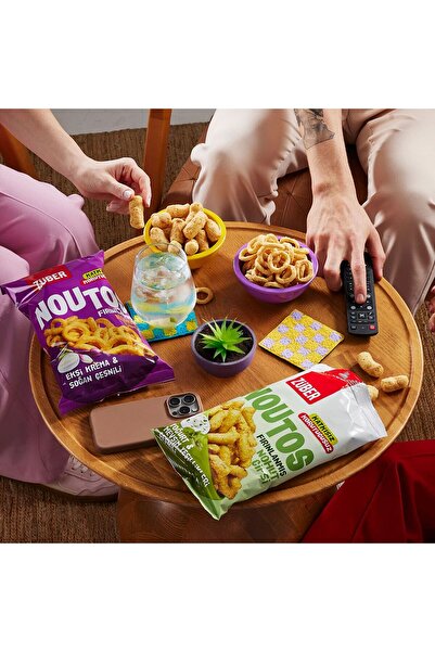 Züber Noutos Fırın Nohut Cipsi 55 Gr Ekşi Krema ve Soğan