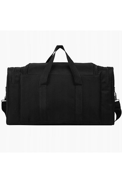 OEM Travel Bag, Foldable, Large Or Camping And Hiking, 30 L, 28x50x20 cm, Polyester, Black