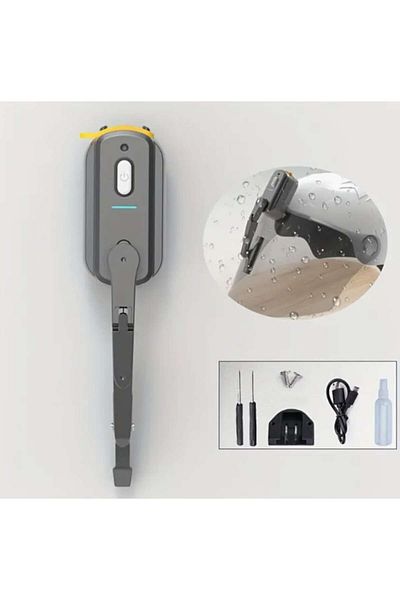 KASEVY Rechargeable Motorcycle Helmet Wiper, Waterproof, Universal