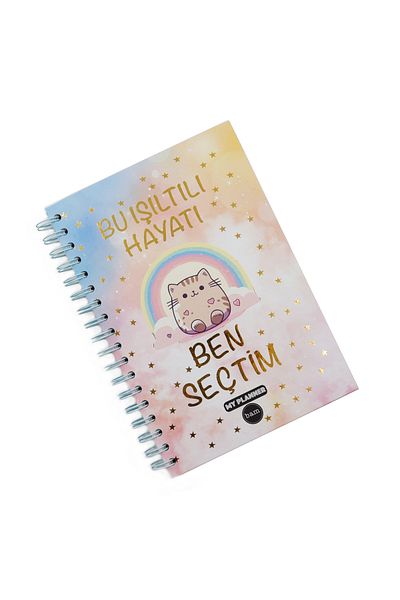 repro design I Chose This Sparkling Life Talking Planner Weekly Planner Spiral Notebook with Stickers