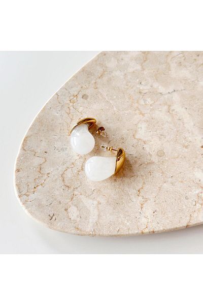 Vesce Atelier Sogno Steel Earrings