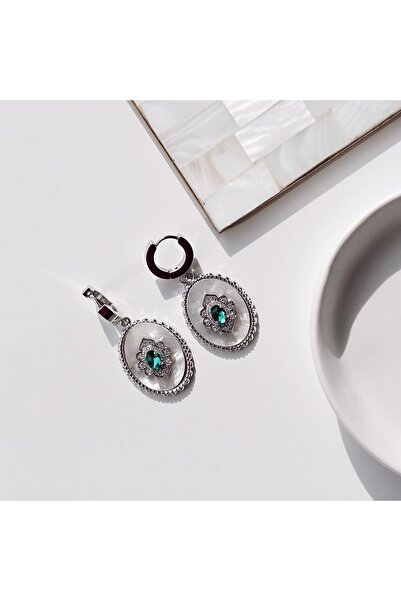 Vesce Atelier أقراط من الفولاذ الرمادي من توكار