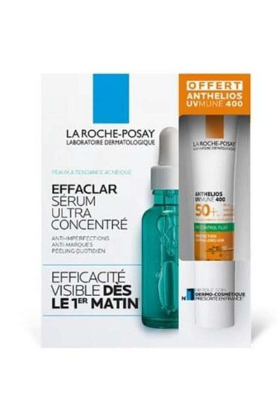 La Roche Posay Sun Protection Cream Gel (SPF 50+) 15ml + Effaclar Serum