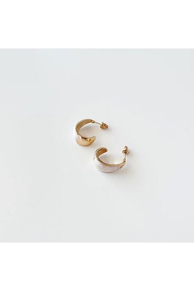 Vesce Atelier Meegy Steel Earrings