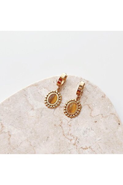 Vesce Atelier Teide çelik küpe