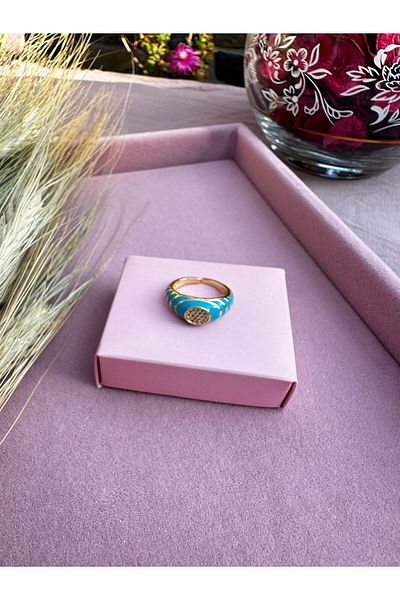 Mutenaura Enamel Ring Adjustable