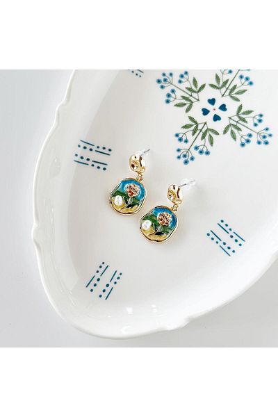 Vesce Atelier Art Eos Steel Earrings