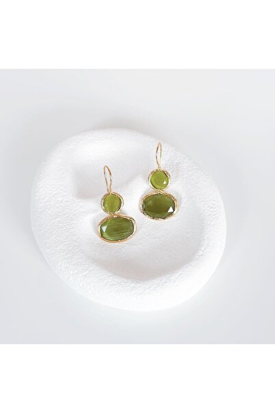 Vesce Atelier Dove Doğal taş küpe