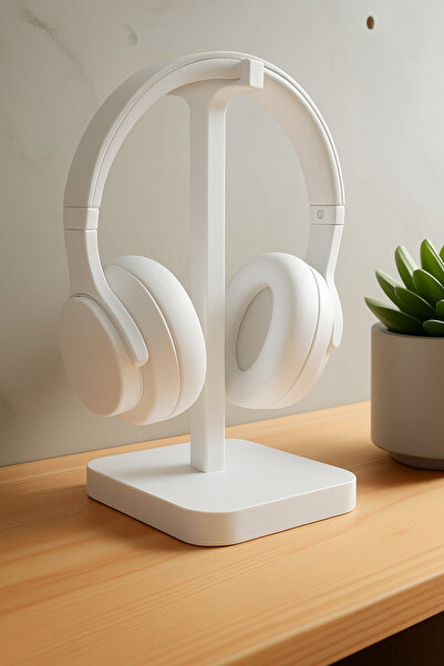 Chamelon Studio Modern Tasarımlı 3D Baskı Kulaklık Standı