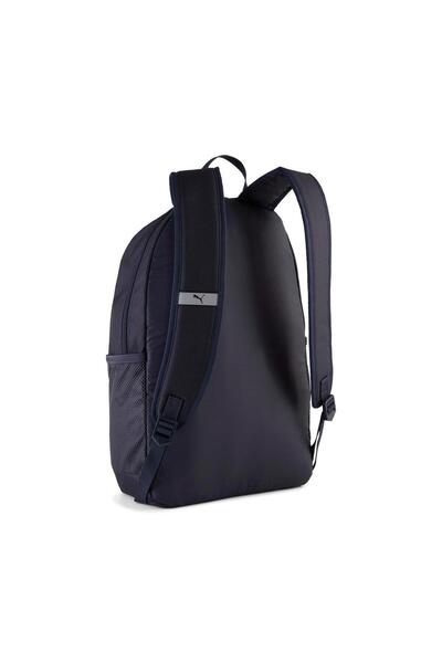 Puma 09118008 Plus Unisex Backpack Navy Blue