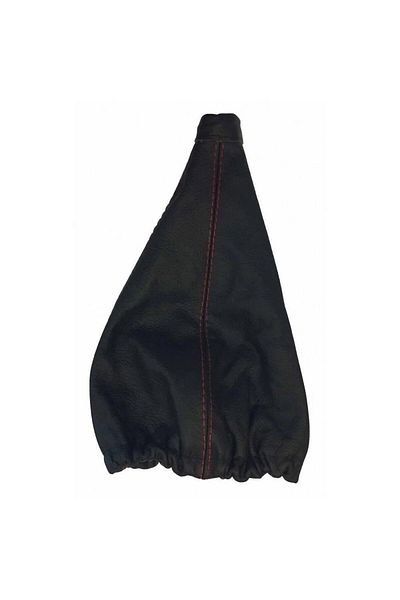 Bottari Manson universal pentru schimbător de viteze BOTTARI, piele sintetică, negru/roșu, model 13317BT