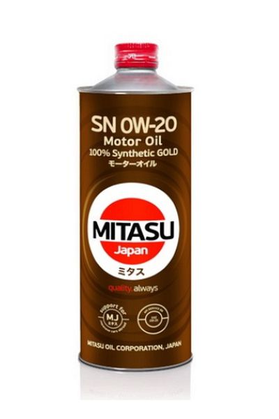 MITASU Metaso Oil 0 W 20 Fully Synthetic SP